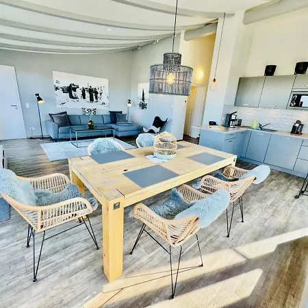 Appartamento Stromdampfer, Lounge Rostock