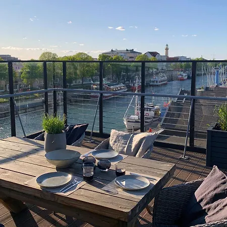 Appartamento Stromdampfer, Lounge Rostock